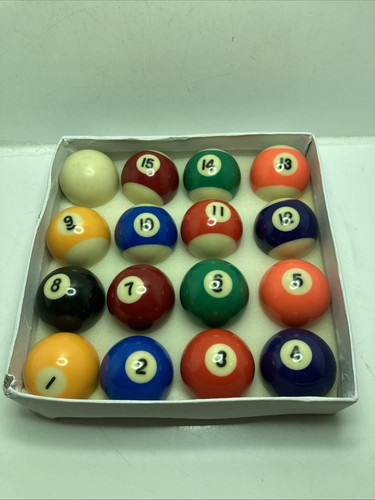 Vintage billiard pool balls - vintage,