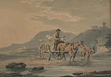 Stunning antique watercolour - stunning,