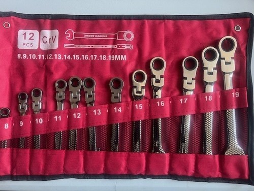 Flexible head ratchet - ratchet, spanner