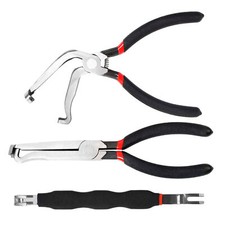 3pcs Electrical Connector Disconnect Pliers, Fuel Line Pliers, Hose Clip Pliers