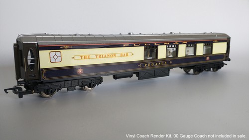 Pullman bar car render - car,