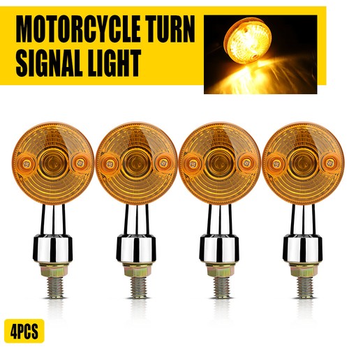 Amber motorcycle turn - 4x,