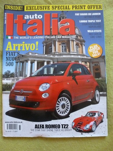 Auto italia aug 2007 - auto,