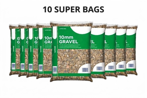 10mm pea shingle gravel - 10mm, 10