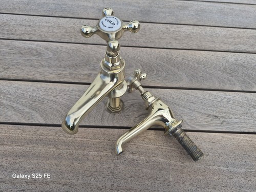 Barber wilsons brass basin - barber,