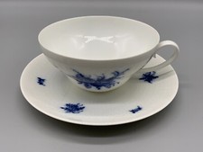 ROSENTHAL PORCELAIN CUP AND SAUCER FLOWERS DECOR