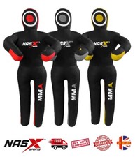 Grappling Canvas Dummy Jujutsu MMA Wrestling Judo Karate Boxing 4FT 5FT 6FT UK 