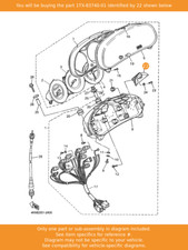 YAMAHA Digital Clock Assy