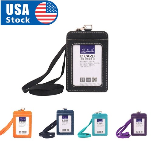 Badge card holder pu - holder,