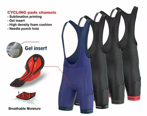 Men all day bib - shorts, gel
