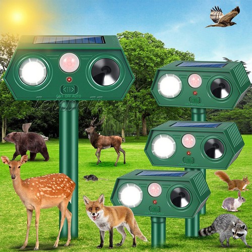 Solar ultrasonic animal pest - ultrasonic,