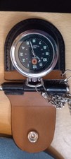 Victorinox Swiss Army Pocket Watch with  Insignia On Pouch and Chain.