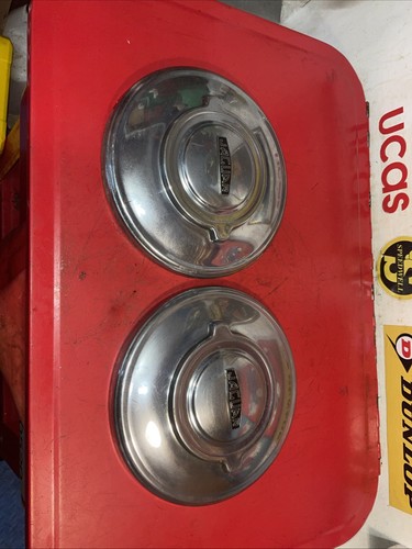 Jaguar chrome hubcaps xk120 - chrome,