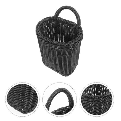 Rattan hanging basket - basket, wicker
