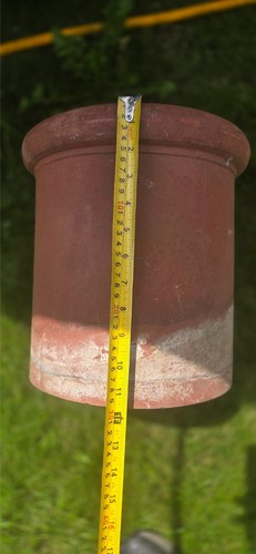 Clay chimney pot - chimney,