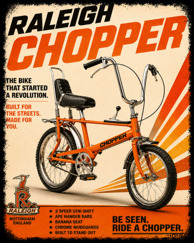 Raleigh chopper bike bicyle - raleigh,