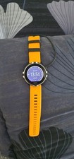 Suunto Spartan Sport Black HR 50mm Cassa Nera, Cinturino Arancio originale