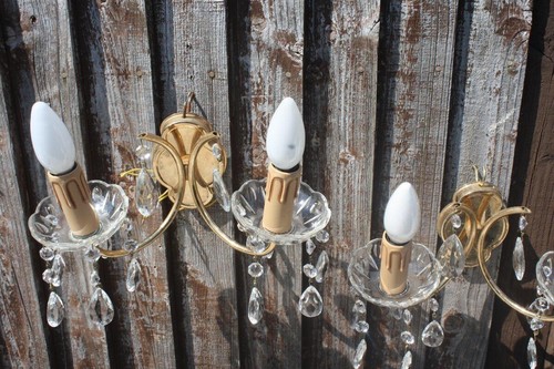 Vintage wall lights - vintage, matching