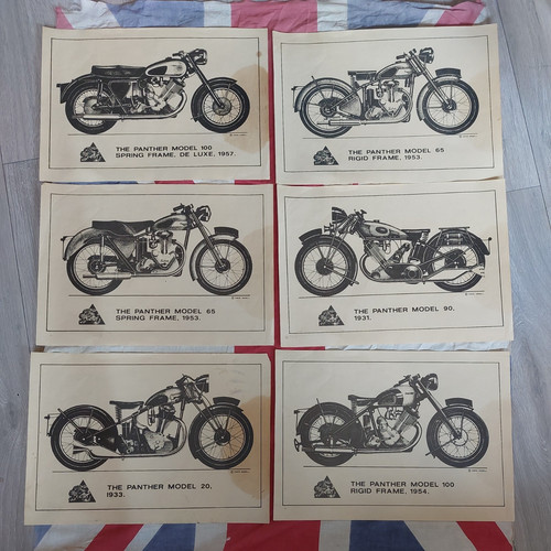 Panther model motorcycle - panther,