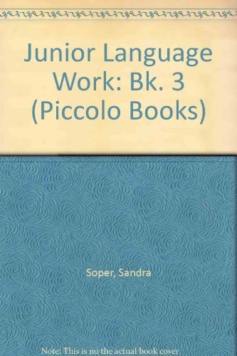 Junior language work soper - junior,