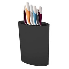 Black Knife Block Holder Oval