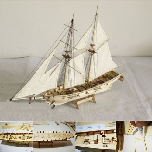 Diy ship assembly - model, kits
