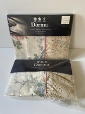 Dorma Chestnut Hill Lace Frilled Luxury Percale 48x76 cm Pillowcases