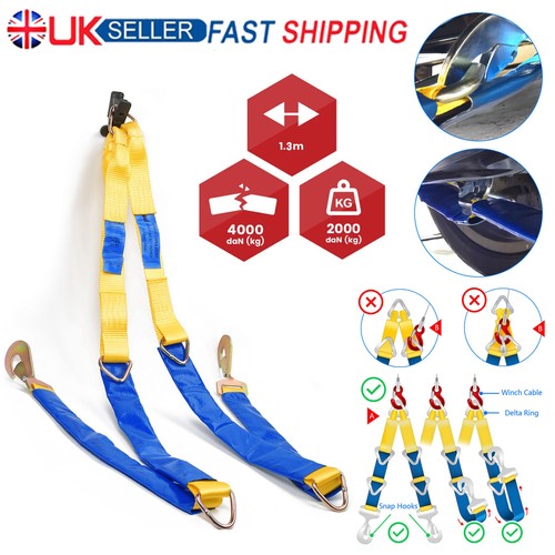 Winching assistance straps - assistance,