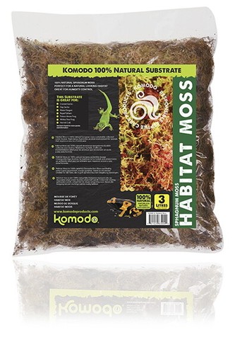 Komodo habitat sphagnum - , moss