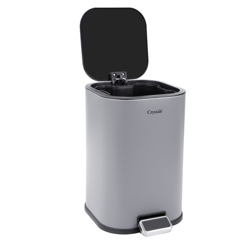 Stainless steel pedal bin - stainless,