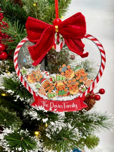 Heart shape shakeable snow - heart,