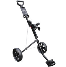 Masters Golf - 1 Series Junior Golf Trolley with FREE Set of Wheel Covers