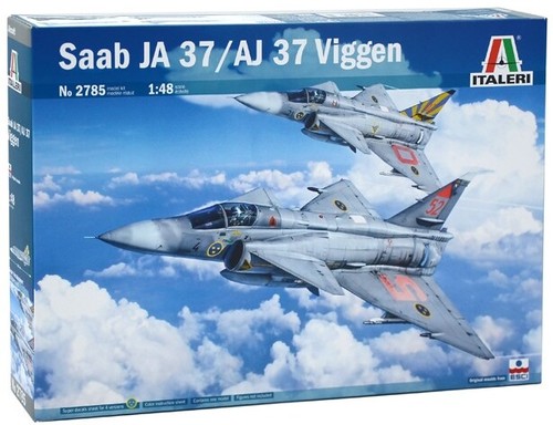 Italeri saab 37 aj - italeri, 1/48