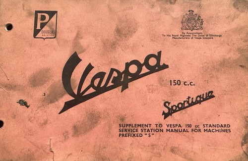 Douglas vespa 150 sportique - vespa,