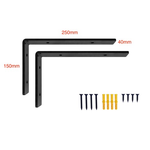 Heavy duty black shelf - black,