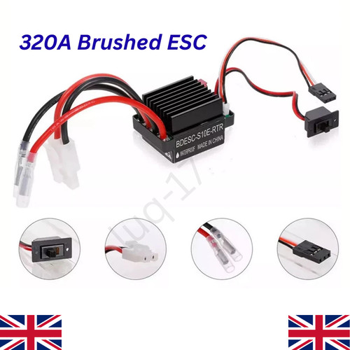 Waterproof brushed 320a - waterproof, esc