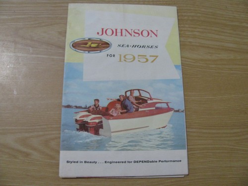 1957 johnson sea horse - johnson,