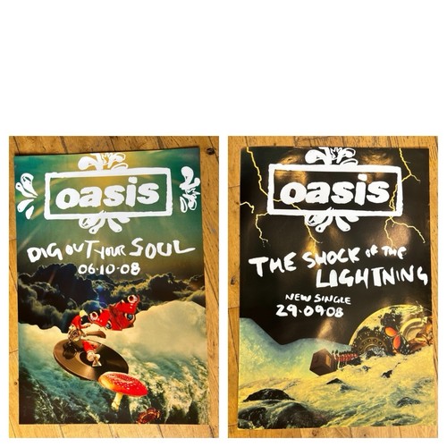 Original oasis promo posters - promo,