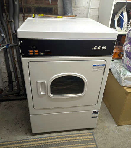 Jla white front loading gas - jla,