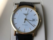 MENS LONGINES 18CT SOLID GOLD