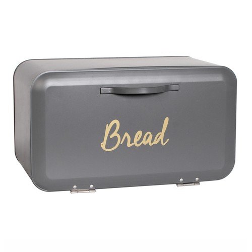 Grey bread bin front - grey,