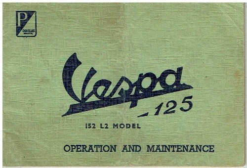 Douglas vespa 152 - l2, (125cc)