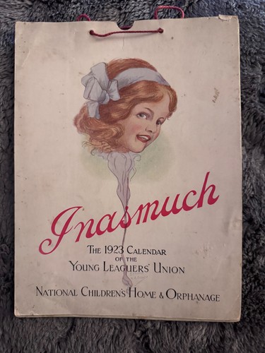 Vintage 1923 inasmuch - vintage,