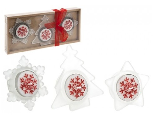 Christmas tealight candle - tealight,