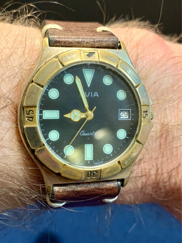 Avia vintage watch 38mm - 38mm, black