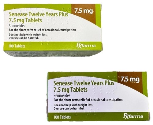100 senna tablets - senna, (brands