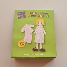 Hobbycraft Make It! Make Your Own Doll Kit - Blonde Felt Doll Kit for Ages 8+