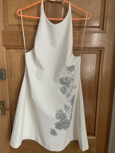 Zara cream appliquéd - zara,