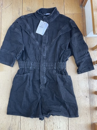 Zara black washed grey denim - grey,