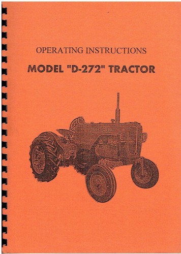Allis chalmers 272 tractor - chalmers,